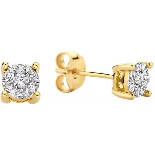 Ohrringe - De la Paix Hanaé 14 karat stud ear studs diamond - Gr. unisize - in - für Damen - Isabel Bernard - Modalova