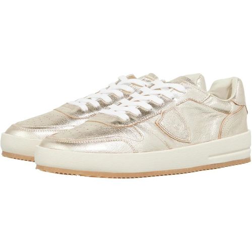 Sneaker - Nice Low Woman - Gr. 39 (EU) - in Gold - für Damen - Philippe Model - Modalova