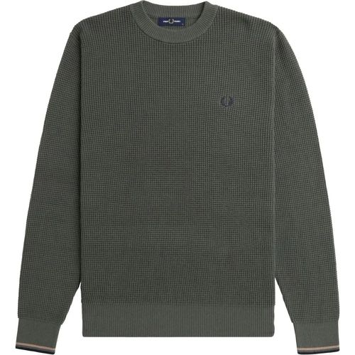 Waffle Stitch Jumper - Größe L - Fred Perry - Modalova