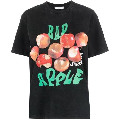 Black Bad Apple T-Shirt - Größe XS - black - J.W.Anderson - Modalova