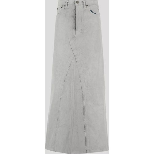 Cotton Skirt - Größe 40 - white - Maison Margiela - Modalova