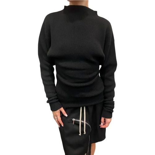 Pull Col Rond Montant Manches Chauve souris Dafne - Größe L - Rick Owens - Modalova