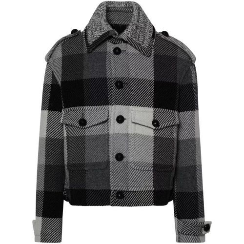 Gray Wool Jacket - Größe L - gray - ETRO - Modalova