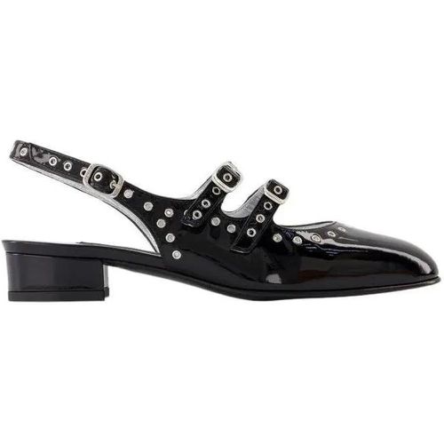 Sandalen & Sandaletten - Queen Sandals - Leather - Black - Gr. 35 (EU) - in - für Damen - Carel Paris - Modalova