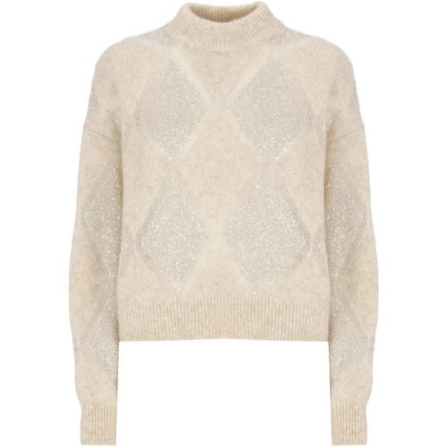 Wool And Mohair Sweater - Größe M - BRUNELLO CUCINELLI - Modalova