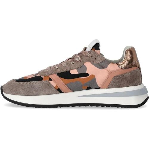 Low-Top Sneaker - TROPEZ 2.1 CAMOUFLAGE GRAU SNE - Gr. 37 (EU) - in Gold - für Damen - Philippe Model - Modalova