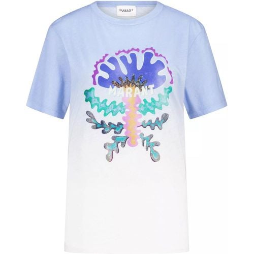 T-Shirt mit Print 47702403940698 - Größe L - Isabel marant - Modalova