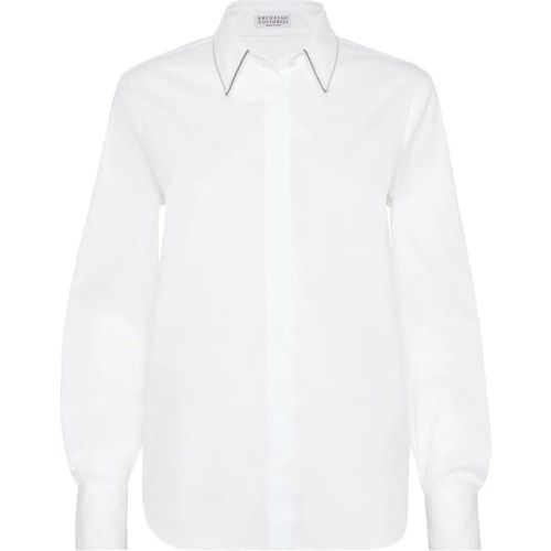 Cotton Shirt - Größe M - BRUNELLO CUCINELLI - Modalova