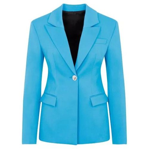 Capri Blue Virgin Wool Blazer - Größe 38 - blue - The Attico - Modalova