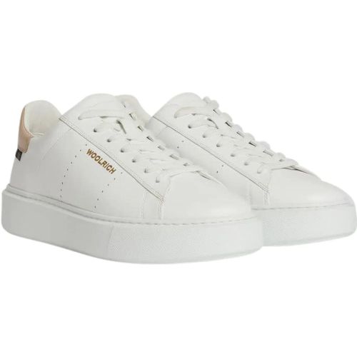 Low-Top Sneaker - Sneaker Wit - Gr. 39 (EU) - in - für Damen - Woolrich - Modalova
