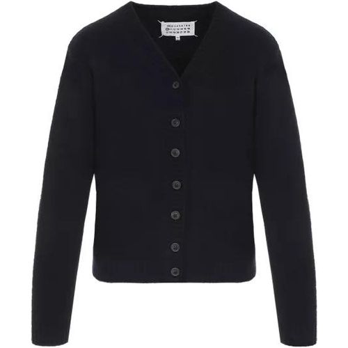 Wool Cardigan - Größe M - black - Maison Margiela - Modalova