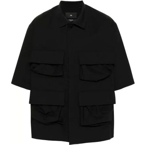 Black Pocket Shirt - Größe L - black - Y-3 - Modalova
