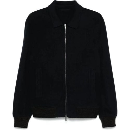 Zip-Up Bomber Jacket - Größe 52 - PESERICO - Modalova