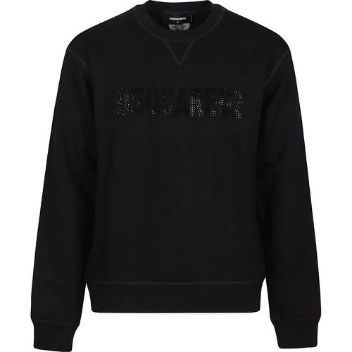 Cool Fit Sweatshirt Black - Größe L - Dsquared2 - Modalova