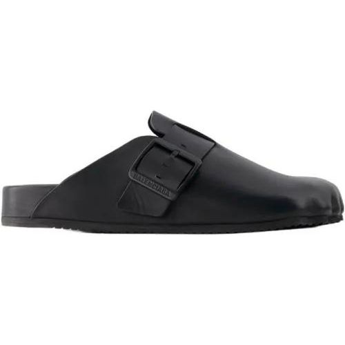 Loafers & Ballerinas - Sunday Slides - Leather - Black - Gr. 35 (EU) - in - für Damen - Balenciaga - Modalova