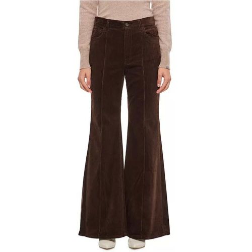 Flare Full Length Trousers - Größe 8 - brown - Polo Ralph Lauren - Modalova