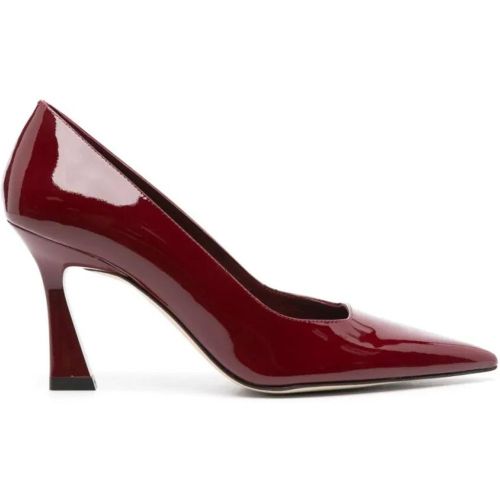 Hohe Schuhe - Dark Red Calf Leather Patent Finish Pumps - Gr. 36 (EU) - in - für Damen - Stuart Weitzman - Modalova