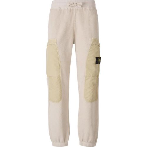 Logo Plush Joggers - Größe L - Stone Island - Modalova