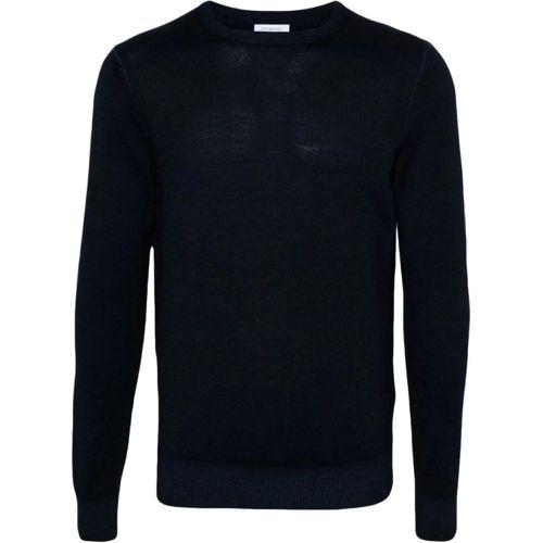 Wool Crewneck Sweater - Größe 48 - Malo - Modalova