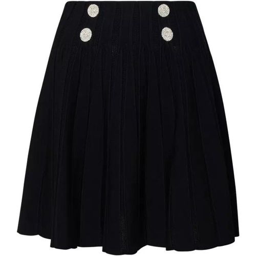 Miniskirts Buttons - Größe 36 - black - Balmain - Modalova
