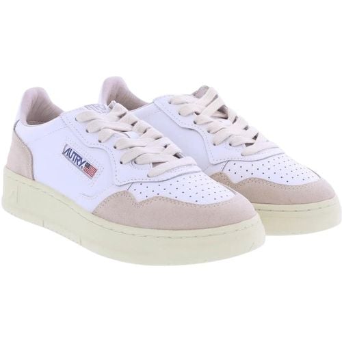 Sneaker - Dames Autry 01 Low leer/suede wit - Gr. 36 (EU) - in - für Damen - Autry International - Modalova