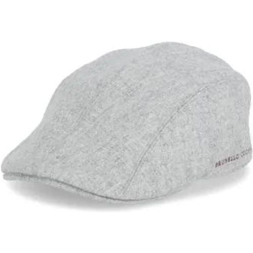 Caps & Mützen - Grey Wool Flap Cap - Gr. L - in - für Damen - BRUNELLO CUCINELLI - Modalova