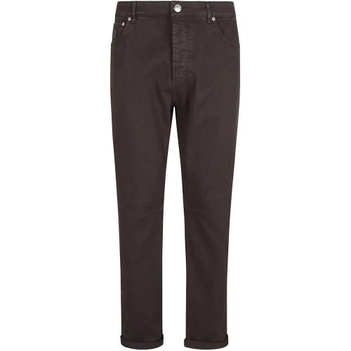 Dyed Denim Pants - Größe 50 - BRUNELLO CUCINELLI - Modalova