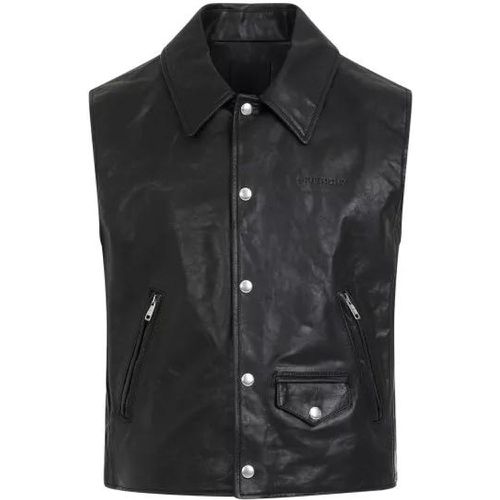 Calf Leather Vest - Größe 48 - Givenchy - Modalova