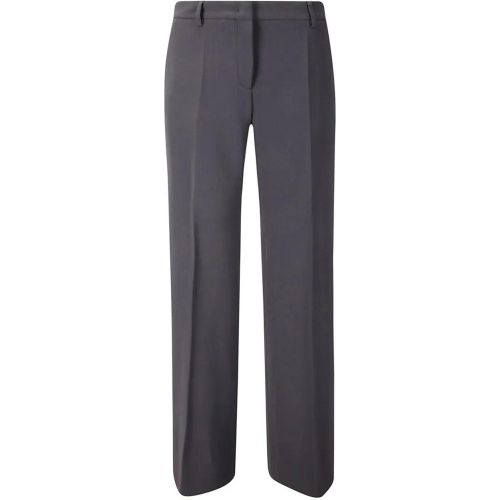 Wide Leg Pressed Crease Trousers - Größe 42 - Alberto Biani - Modalova