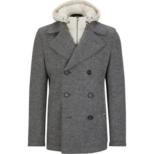 Boss Coats Gray - Größe 48 - HUGO - Modalova