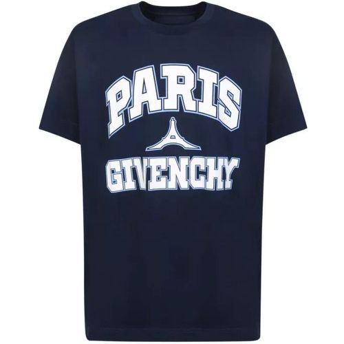 Paris Blue T-Shirt - Größe S - blue - Givenchy - Modalova