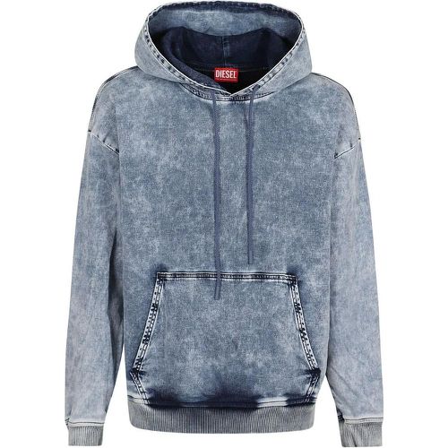 Track Denim Sweatshirt - Größe L - Diesel - Modalova