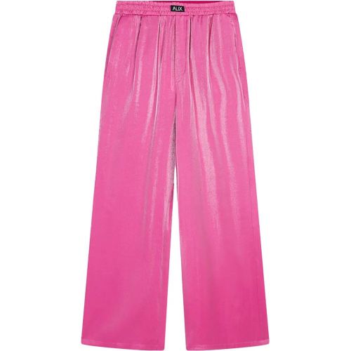 The Label Shine Wide Leg Pants Pantalons Roze - Größe L - ALIX - Modalova