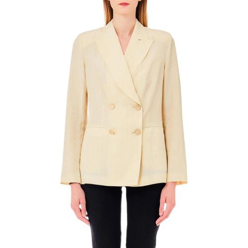 Dames Blazer Bruin MA4049-T4818/N9298 - Größe L - LIU JO - Modalova