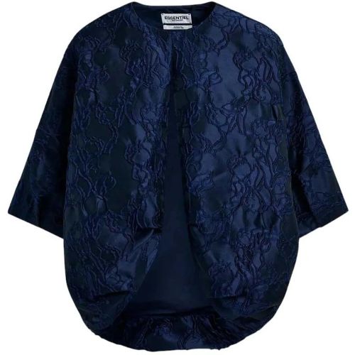 Veste courte jaquard relief Navy Genuine Evening B - Größe S - Essentiel Antwerp - Modalova