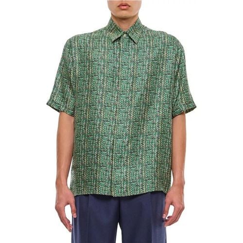 Silk Ff Shirt - Größe 40 - green - Fendi - Modalova