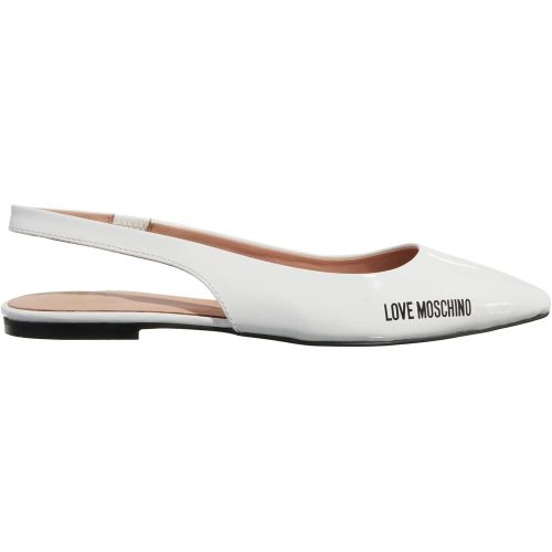 Ballerina - Gr. 36 (EU) - in Weiß - Love Moschino - Modalova