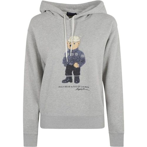 Heather Grey Cotton-Blend Sweatshirt - Größe XXS - Polo Ralph Lauren - Modalova