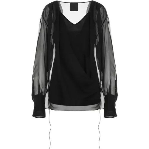 Draped Shirt - Größe 34 - black - Givenchy - Modalova