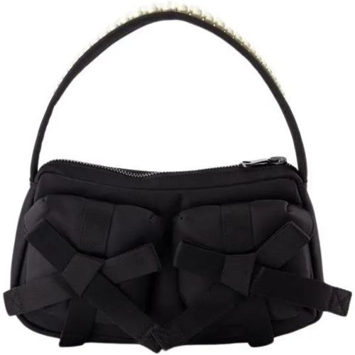 Hobo Bags - Utility Bow Crossbody - Nylon - Black - Gr. unisize - in - für Damen - Simone Rocha - Modalova