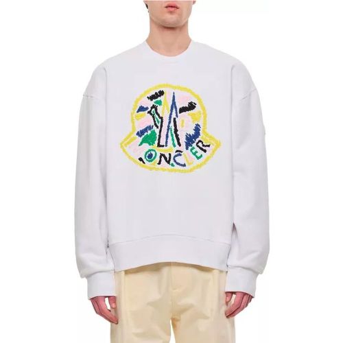 Cotton Sweatshirt - Größe L - Moncler - Modalova