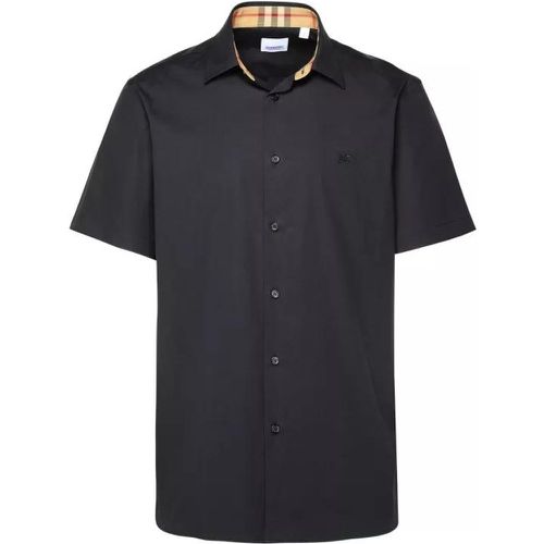 Sherfield M/C Shirt - Größe M - black - Burberry - Modalova