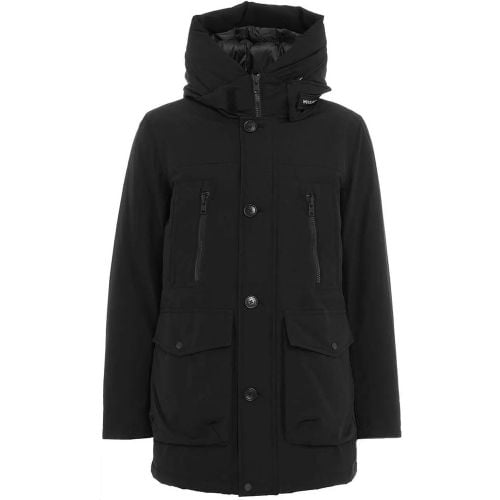 Coats Black - Größe M - Woolrich - Modalova