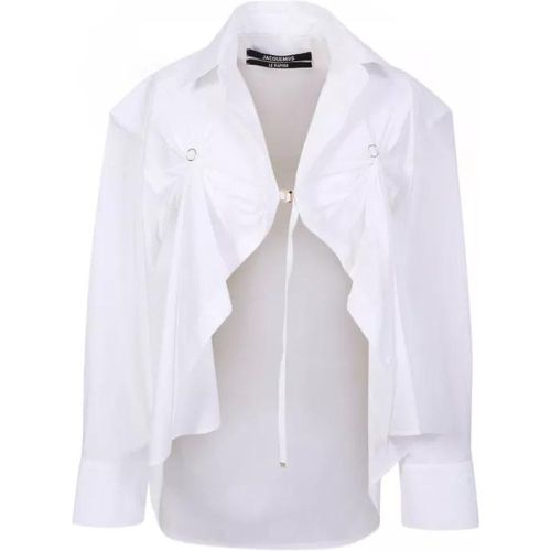 White Cotton Amaro Shirts - Größe 38 - weiß - Jacquemus - Modalova
