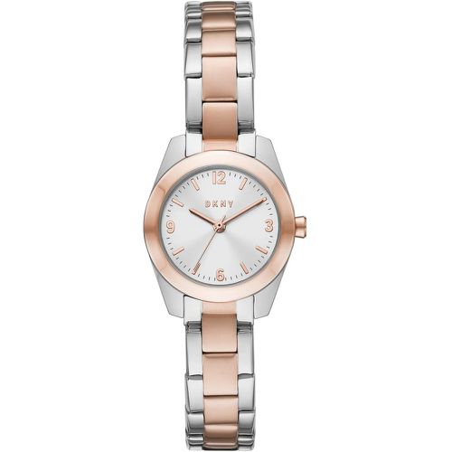 Uhr - Nolita Three-Hand Stainless Steel Watch - Gr. unisize - in Silber - für Damen - DKNY - Modalova