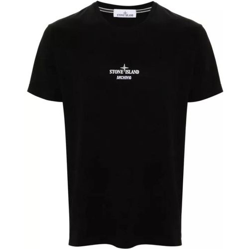 Archivio Ice Thermo-Cromatic T-Shirt Black - Größe L - black - Stone Island - Modalova