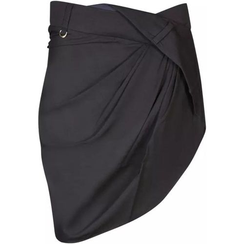 Viscose Skirt - Größe 36 - black - Jacquemus - Modalova