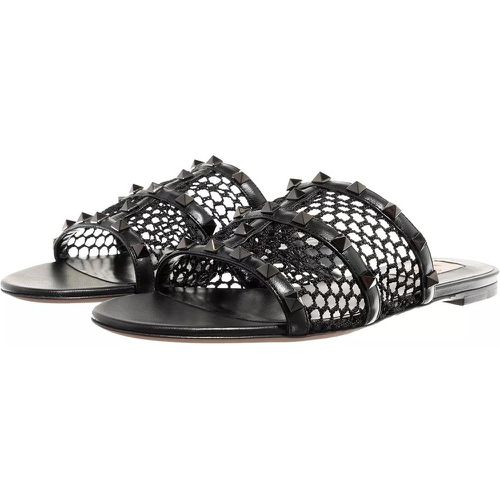 Sandalen & Sandaletten - Slide Rockstud 05 Black Studs - Gr. 39 (EU) - in - für Damen - Valentino - Modalova