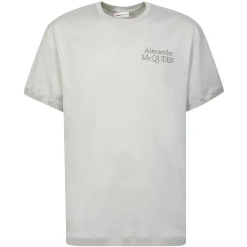 Poure Cotton T-Shirt - Größe L - alexander mcqueen - Modalova