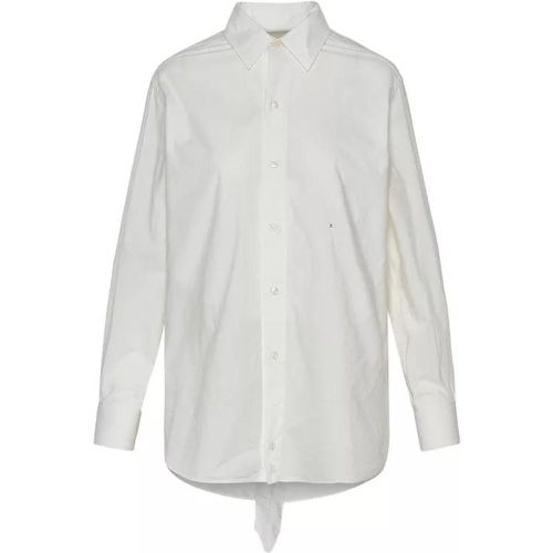 White Cotton Shirt - Größe 38 - white - Maison Margiela - Modalova